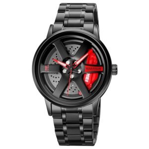 Rotating Gyro Spinning Wheel Watch